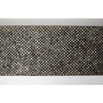 市松 螺鈿卓　Q356 