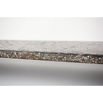 市松 螺鈿卓　Q356 