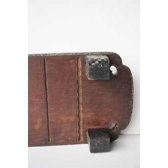 市松 螺鈿卓　Q356 