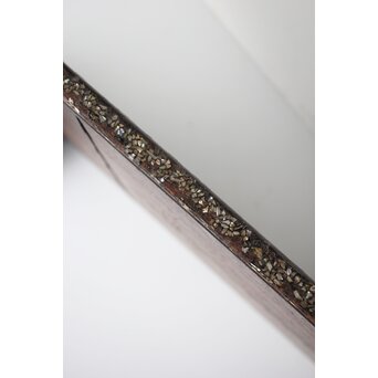 市松 螺鈿卓　Q356 