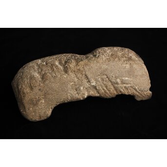 鎮墓獣 朝鮮 李朝 石彫 海駝ヘテ　U347 