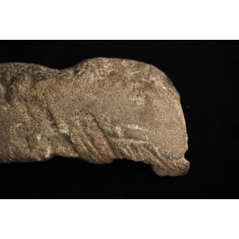 鎮墓獣 朝鮮 李朝 石彫 海駝ヘテ　U347 