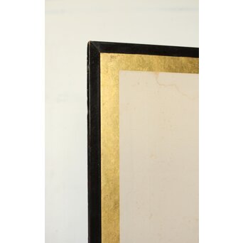 渡辺小崋 群鶴図 紙本屏風一双　Z481 