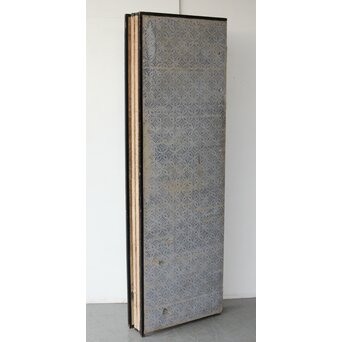 女流画家 桜井雪保 群虎図 紙本屏風一双　Z482 