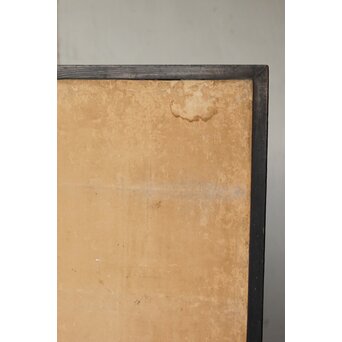 女流画家 桜井雪保 群虎図 紙本屏風一双　Z482 