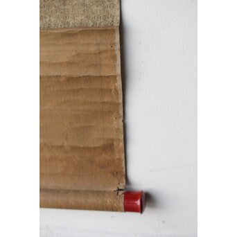 女流画家 桜井雪保 三幅対 絹本掛軸　Z483 