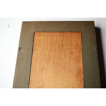 平賀亀祐「紅鱒」P8号 油彩額装　Z484 