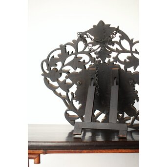 民国/民國三十年 [智仁友] 記念品 黄卦警備隊長 軍曹 太原徳華足銀公 盾 掛牌 勲章　M407 