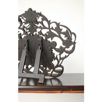 民国/民國三十年 [智仁友] 記念品 黄卦警備隊長 軍曹 太原徳華足銀公 盾 掛牌 勲章　M407 