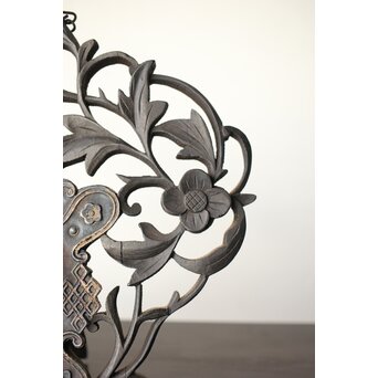 民国/民國三十年 [智仁友] 記念品 黄卦警備隊長 軍曹 太原徳華足銀公 盾 掛牌 勲章　M407 