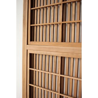 障子枠付 白木細身格子戸　L1118 