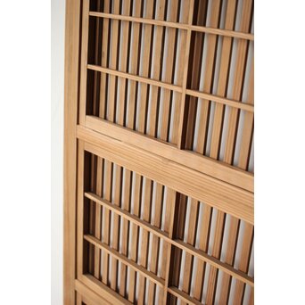 障子枠付 白木細身格子戸　L1118 