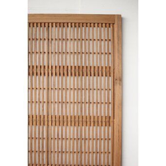 障子枠付 白木細身格子戸　L1118 