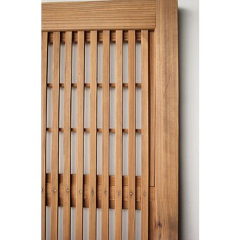 障子枠付 白木細身格子戸　L1118 