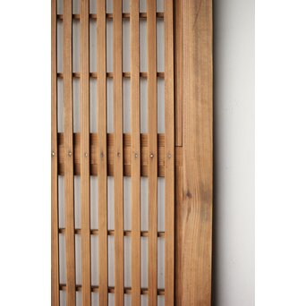 障子枠付 白木細身格子戸　L1118 