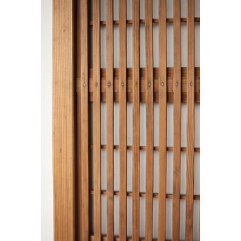 障子枠付 白木細身格子戸　L1118 