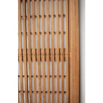 障子枠付 白木細身格子戸　L1118 