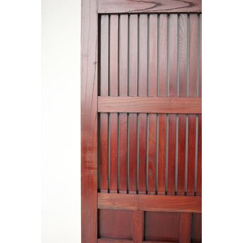 総欅格子蔵戸　W0138 