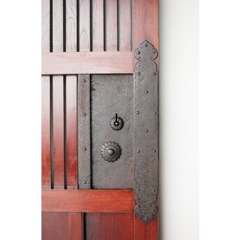 総欅格子蔵戸　W0138 