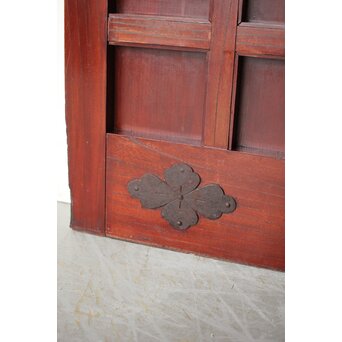 総欅格子蔵戸　W0138 