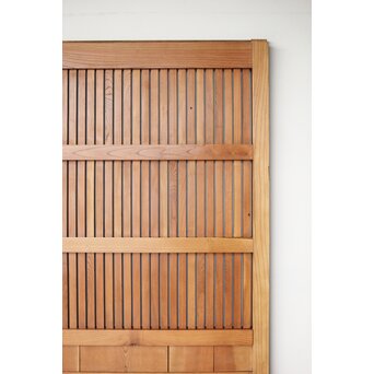 総欅格子蔵戸　W0138 