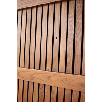 総欅格子蔵戸　W0138 