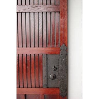 総欅格子蔵戸　W0138 