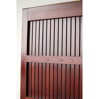 総欅格子蔵戸　W0138 