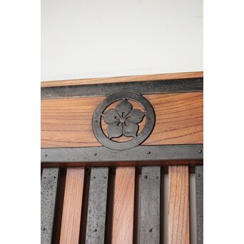 金具尽 総欅格子蔵戸　W0139Y 