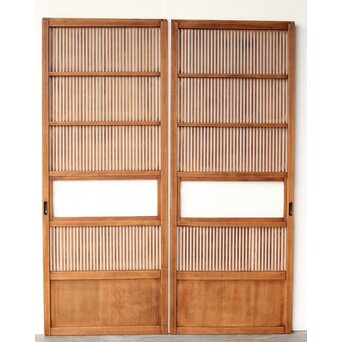 細身 格子戸 4枚1組　L1120 AB　ウラ