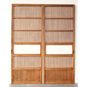 細身 格子戸 4枚1組　L1120 CD　ウラ