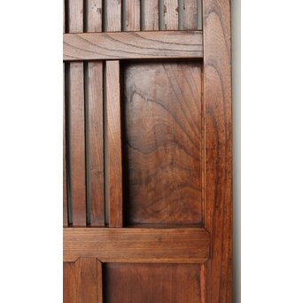 総欅格子蔵戸　W0140 