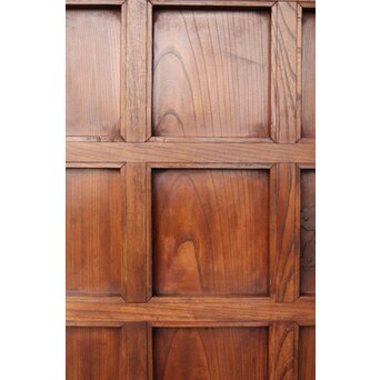 総欅格子蔵戸　W0140 