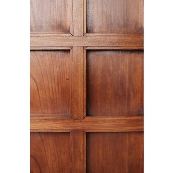 総欅格子蔵戸　W0140 