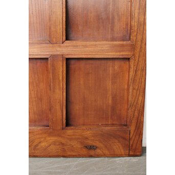 総欅格子蔵戸　W0140 