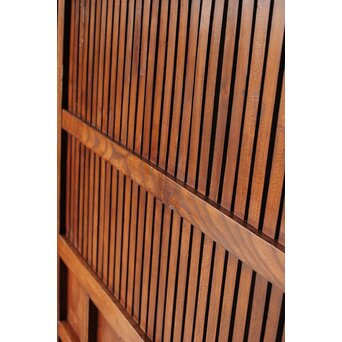 総欅格子蔵戸　W0140 