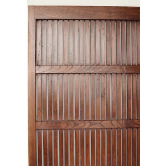 総欅格子蔵戸　W0140 