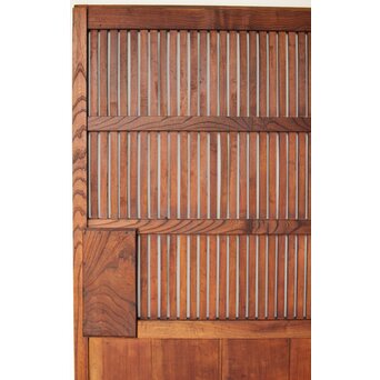 総欅格子蔵戸　W0140 