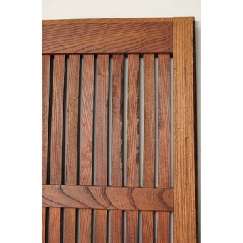 総欅格子蔵戸　W0140 