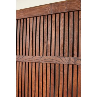 総欅格子蔵戸　W0140 