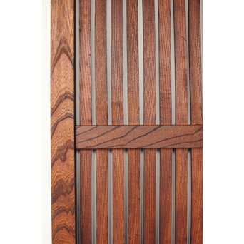 総欅格子蔵戸　W0140 