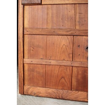 総欅格子蔵戸　W0140 