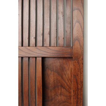 総欅格子蔵戸　W0140 