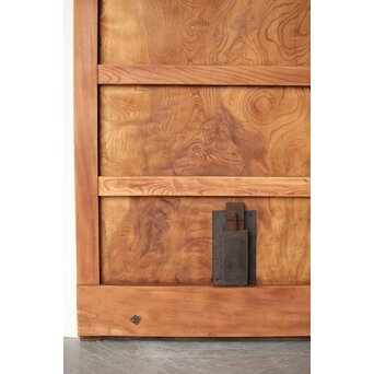 欅一枚板 蔵戸　W0141Y 