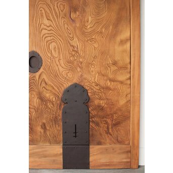 欅一枚板 蔵戸　W0141Y 