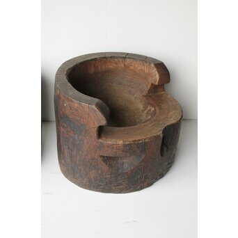 やつれ臼の椅子 2個1組　X443 