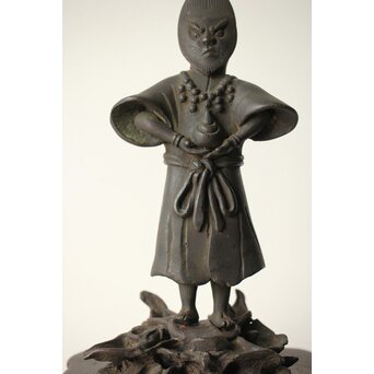 山岳信仰 金毘羅権現 銅像　M409 