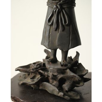 山岳信仰 金毘羅権現 銅像　M409 