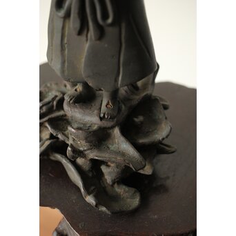 山岳信仰 金毘羅権現 銅像　M409 