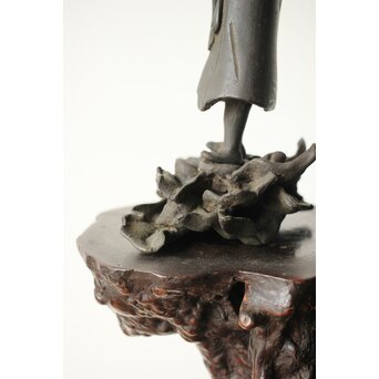 山岳信仰 金毘羅権現 銅像　M409 